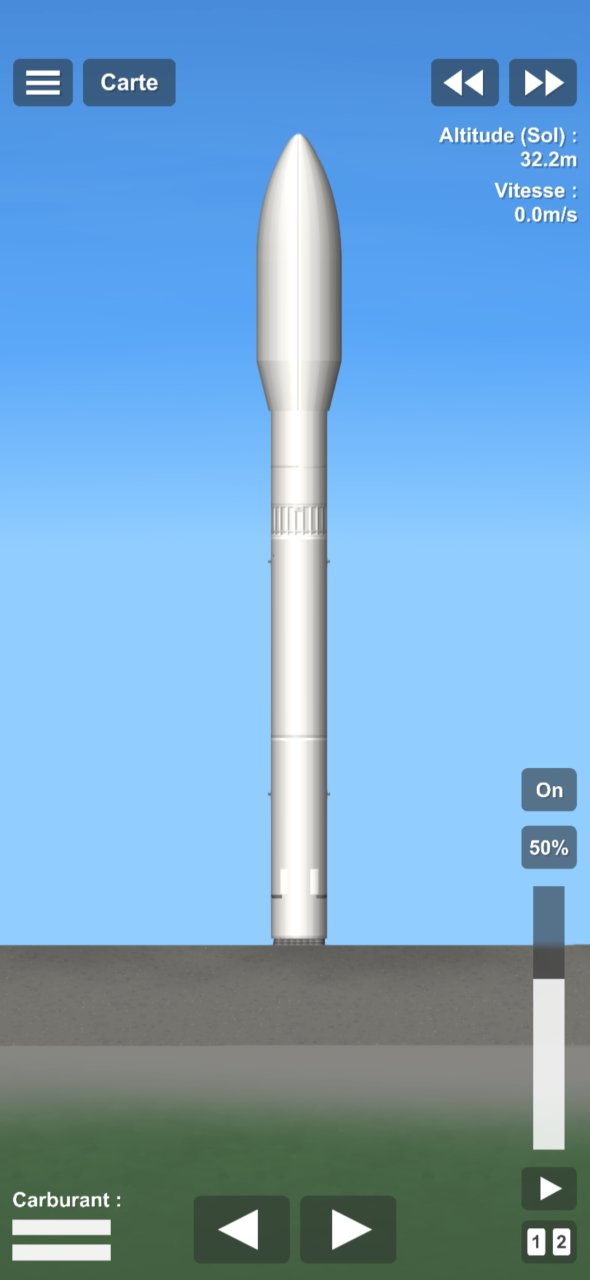 falcon 9 with starlink Spaceflight Simulator