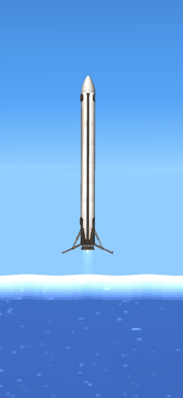 Falcon Heavy Spaceflight Simulator