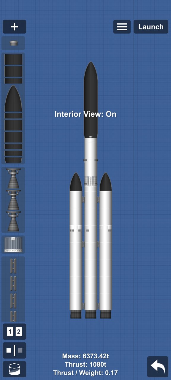 falcon heavy Spaceflight Simulator