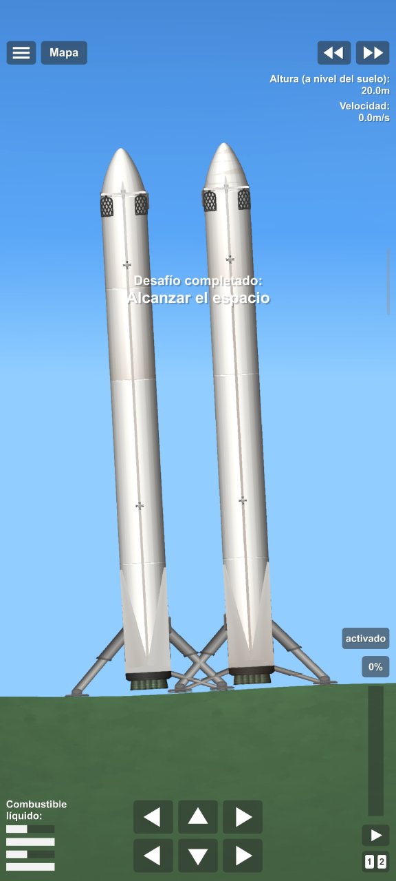 Falcon heavy. Spaceflight Simulator