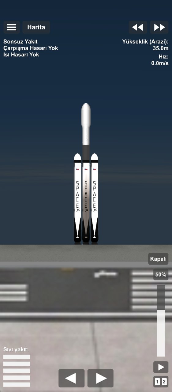Falcon Heavy BP for Spaceflight Simulator