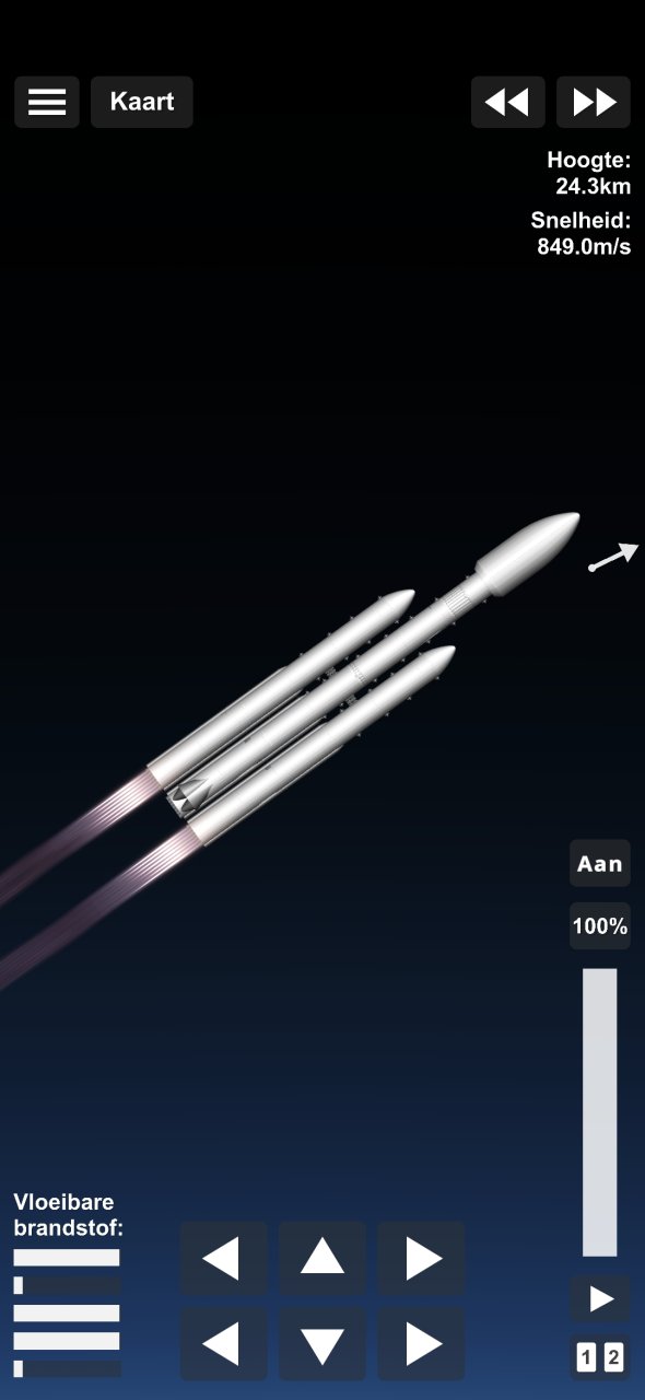 falcon heavy Spaceflight Simulator