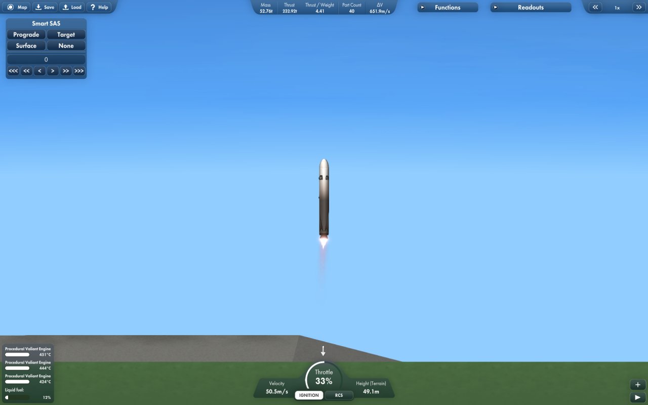 Falcon Heavy (READ DESC) Spaceflight Simulator
