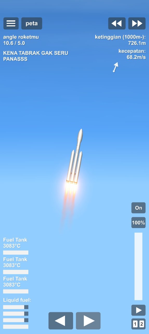 Falcon Heavy Spaceflight Simulator