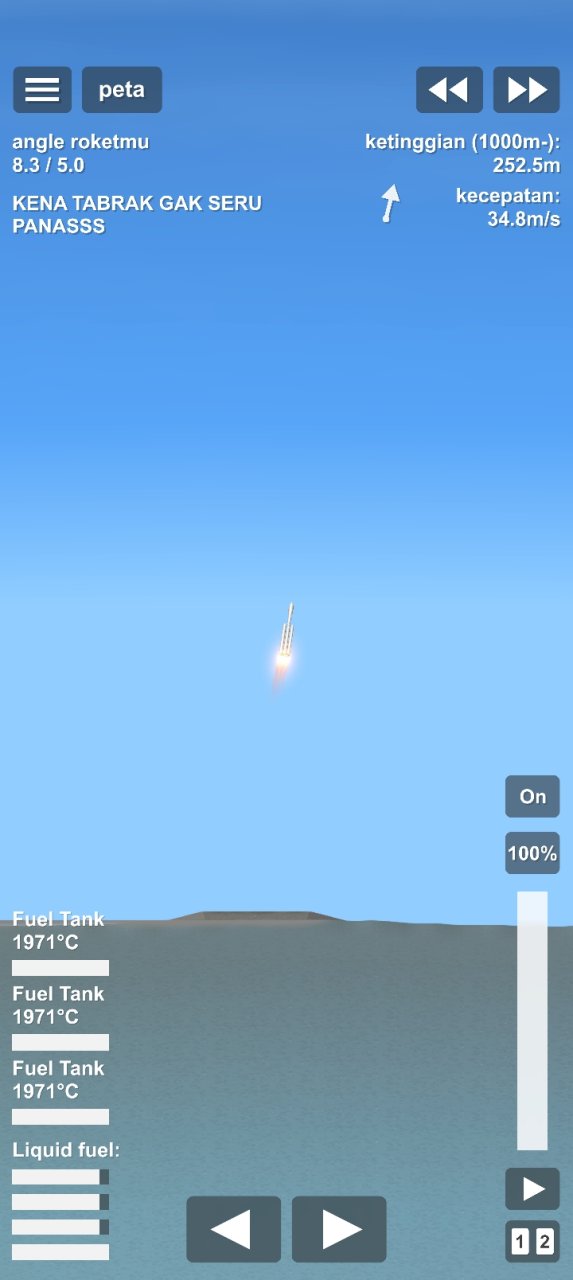 Falcon Heavy Spaceflight Simulator