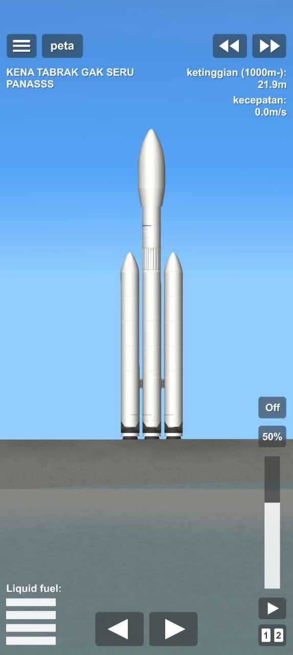 Falcon Heavy Spaceflight Simulator