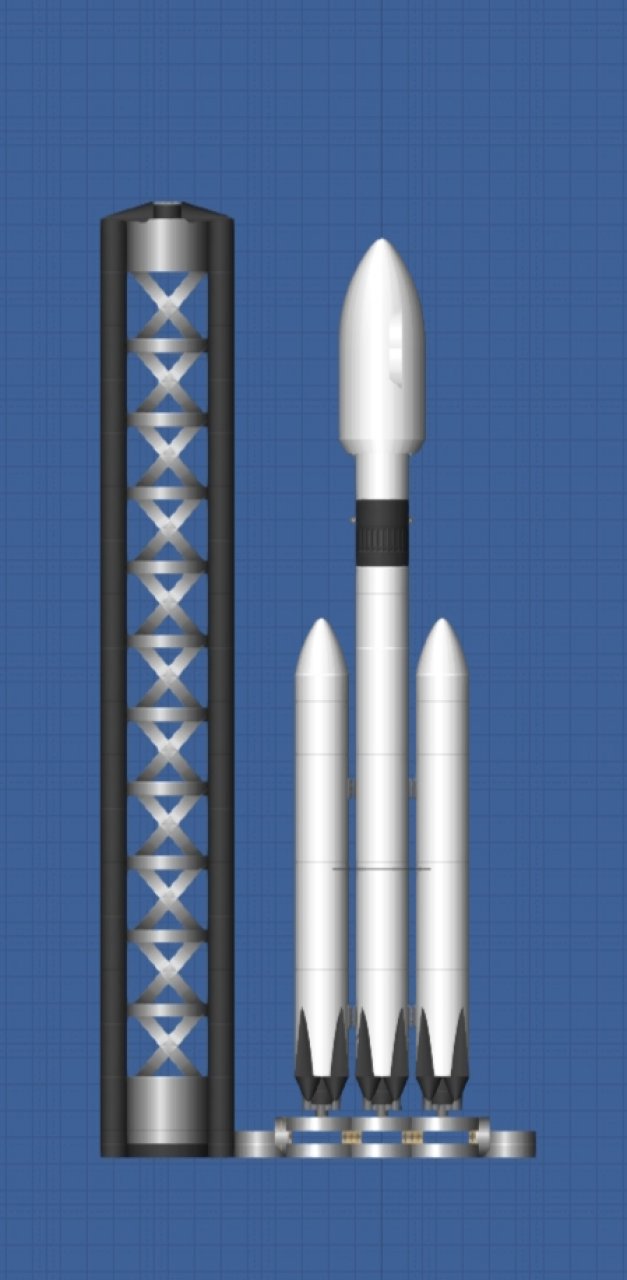 falcon heavy Spaceflight Simulator