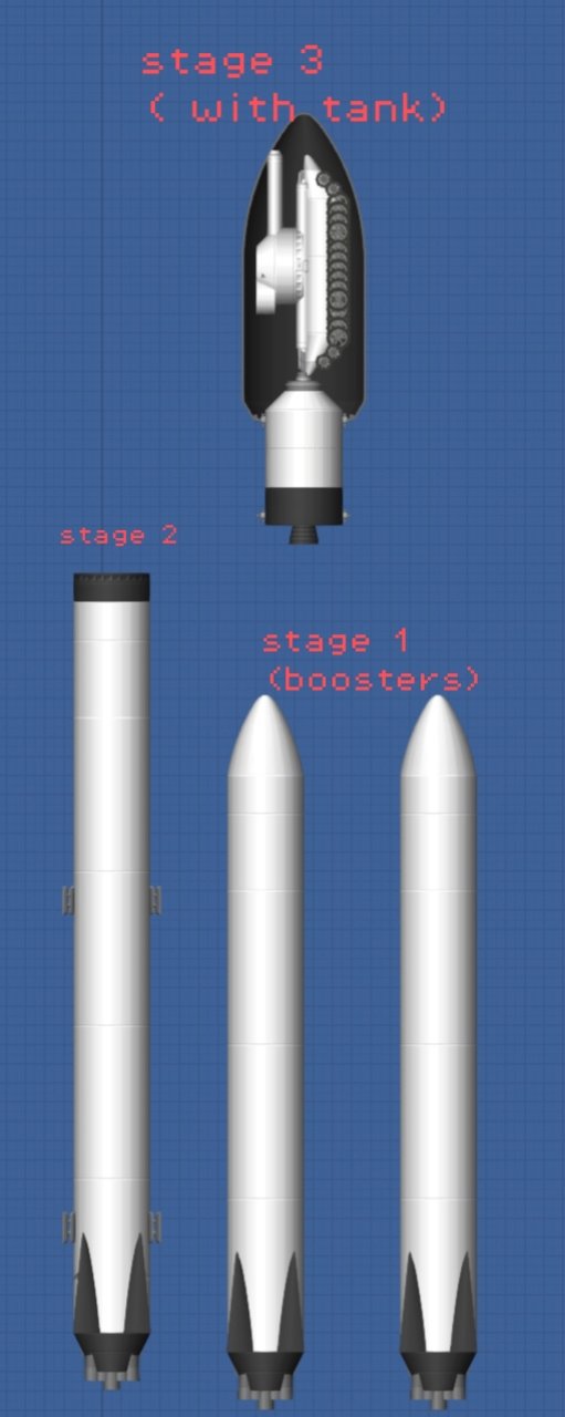 falcon heavy Spaceflight Simulator