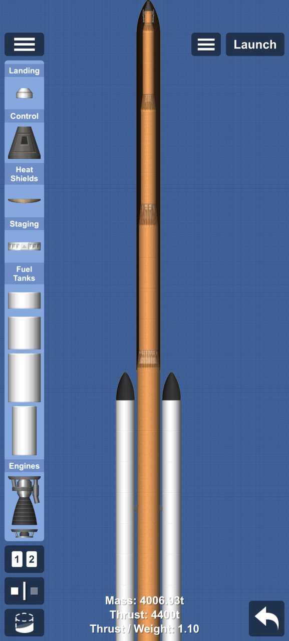Fartemis Poo 2 for Spaceflight Simulator