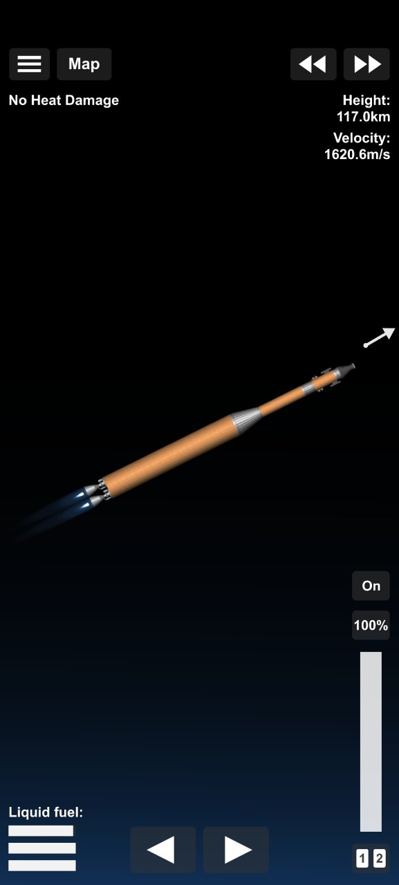 Fartemis poo Test 1 Spaceflight Simulator