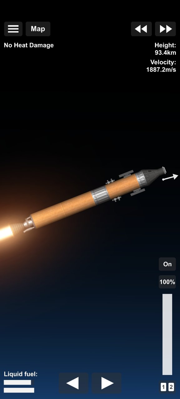 Fartemis poo Test 1 Spaceflight Simulator