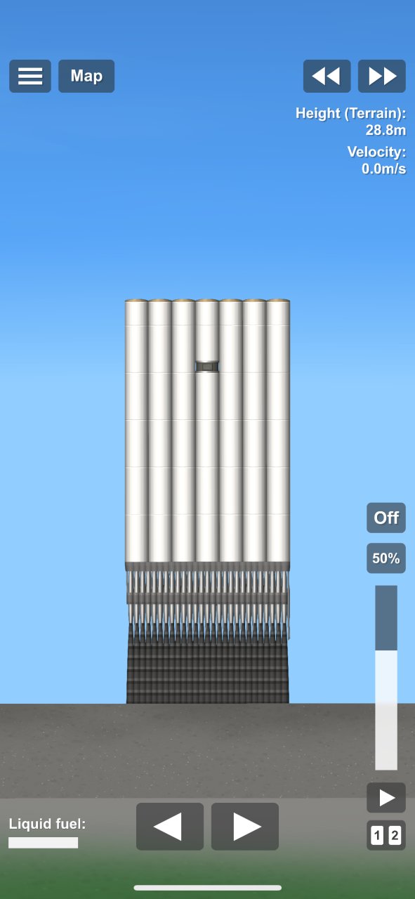 Fastest Rocket on Earth Blueprint for Spaceflight Simulator / SFS BP