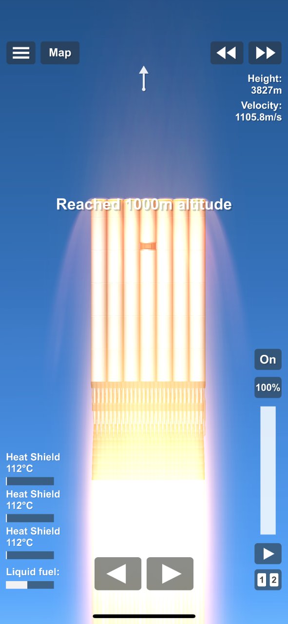 Fastest Rocket on Earth Blueprint for Spaceflight Simulator / SFS BP