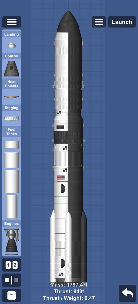 Feline FD-121 (Cargo rocket Spaceflight Simulator