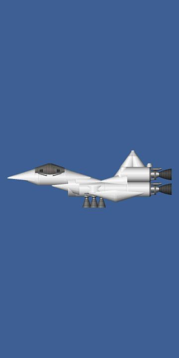 Fighter jet Blueprint for Spaceflight Simulator / SFS BP