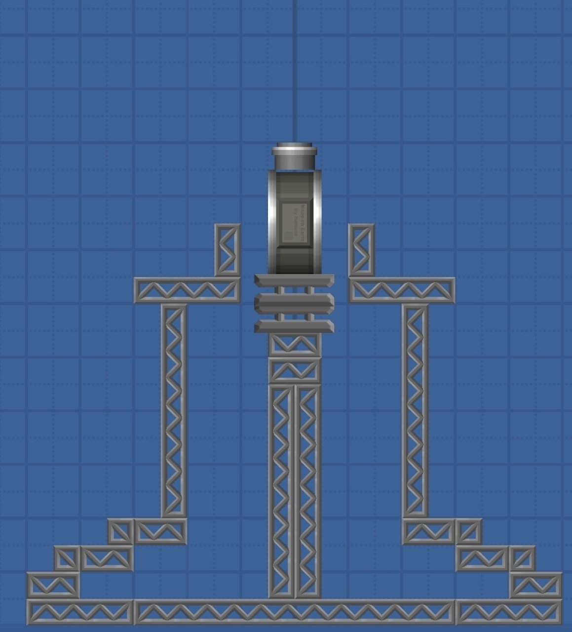 First ever rocket made Spaceflight Simulator