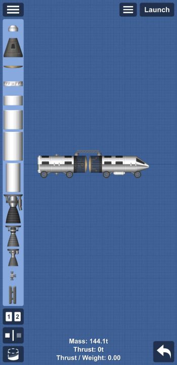 Rover Blueprint for Spaceflight Simulator / SFS BP