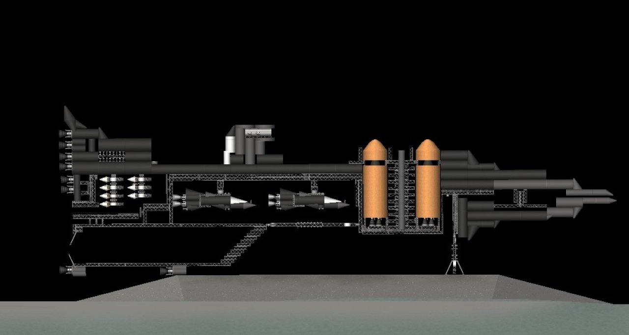 Forward unto dawn Blueprint for Spaceflight Simulator / SFS BP