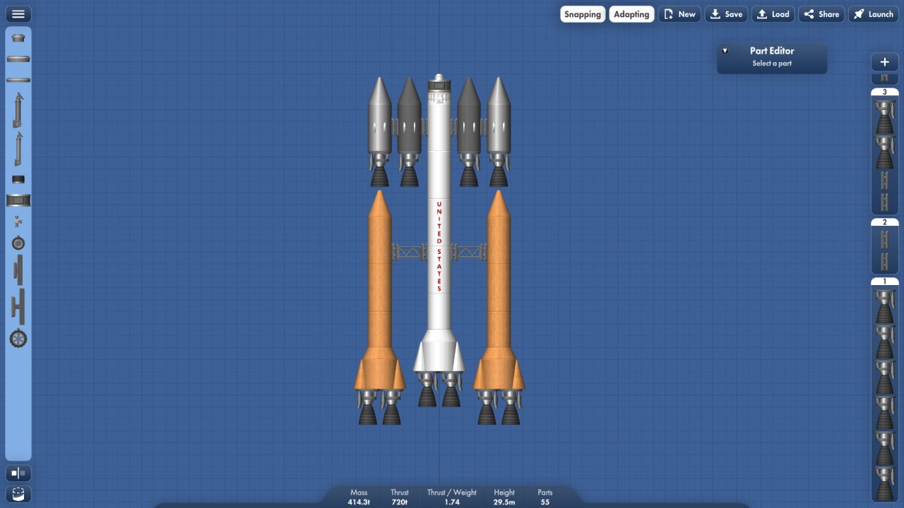 Rocket for Spaceflight Simulator • SFS UNIVERSE