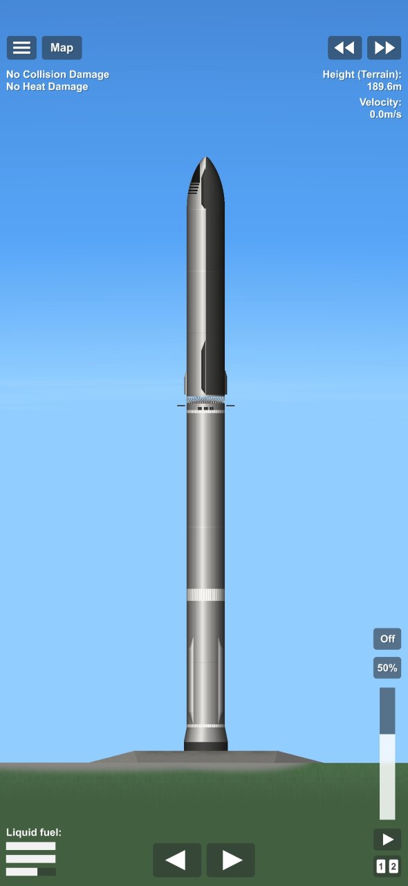 future Starship (testing) Spaceflight Simulator