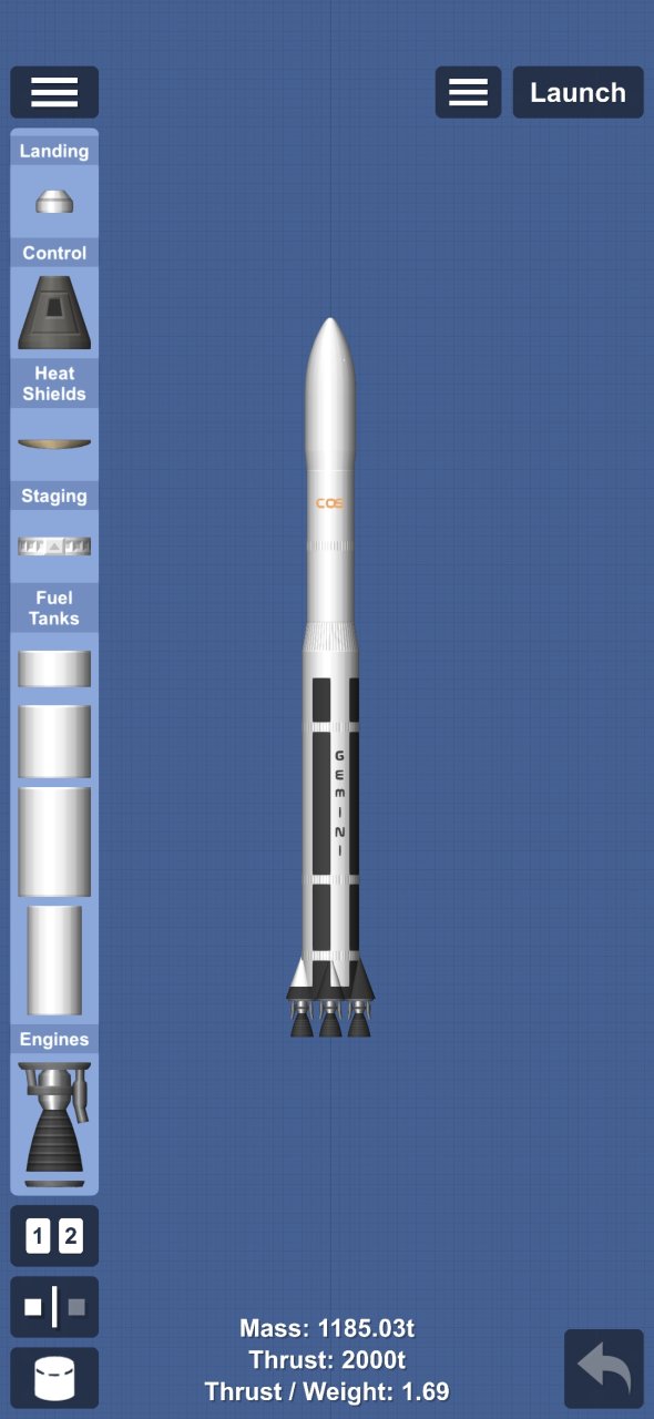 Gemini COS 4 mission/Rocket Spaceflight Simulator