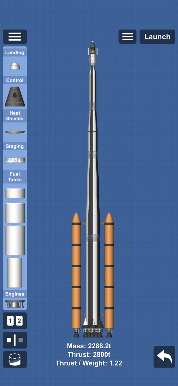 Giant Rocket Spaceflight Simulator