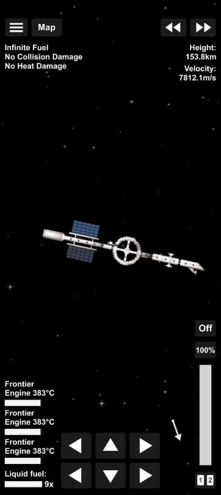 Gravity ring station Blueprint for Spaceflight Simulator / SFS BP