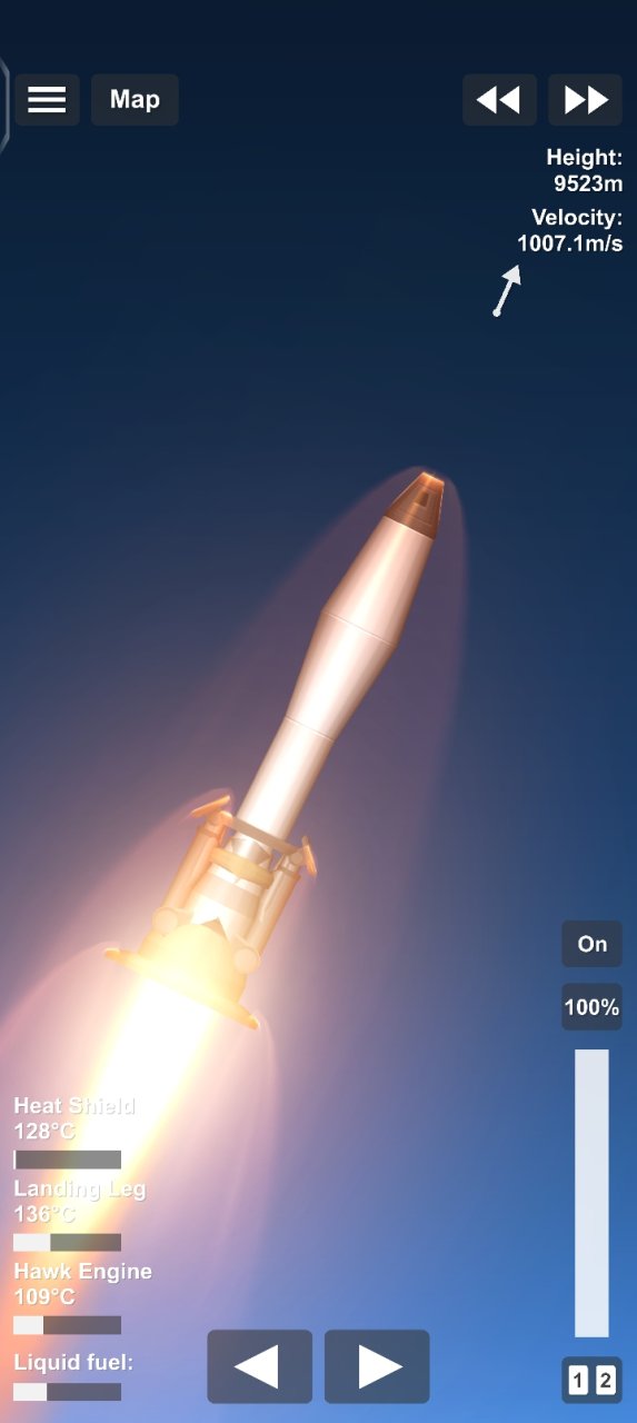 Gt-235 Engine( No DLC🤑) Spaceflight Simulator