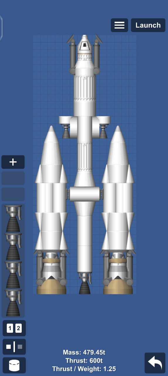 Gt-235 Engine( No DLC🤑) Spaceflight Simulator