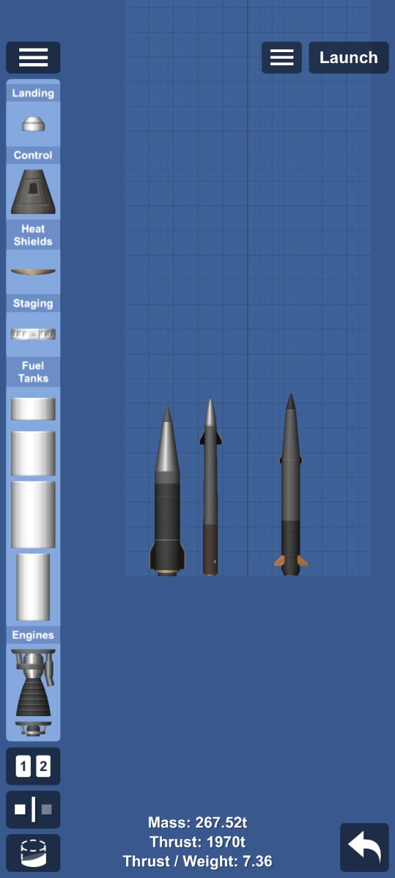 guided missiles for Spaceflight Simulator