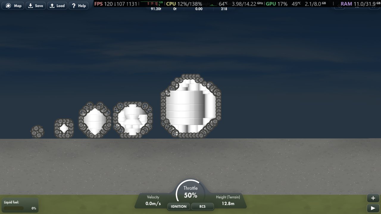gyroballs (no mods) Spaceflight Simulator