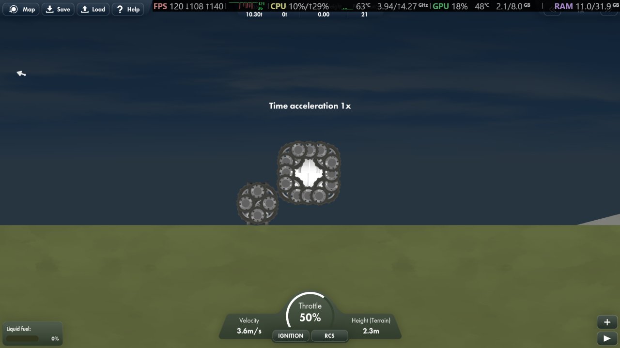 gyroballs (no mods) Spaceflight Simulator
