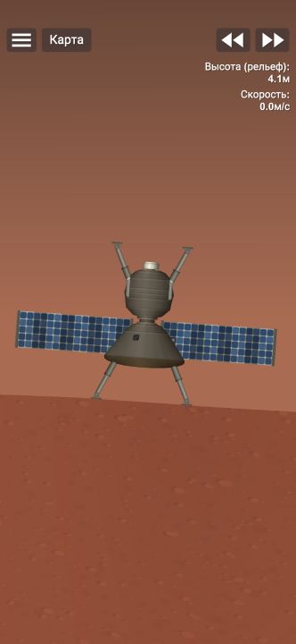 На марсі Blueprint for Spaceflight Simulator / SFS BP
