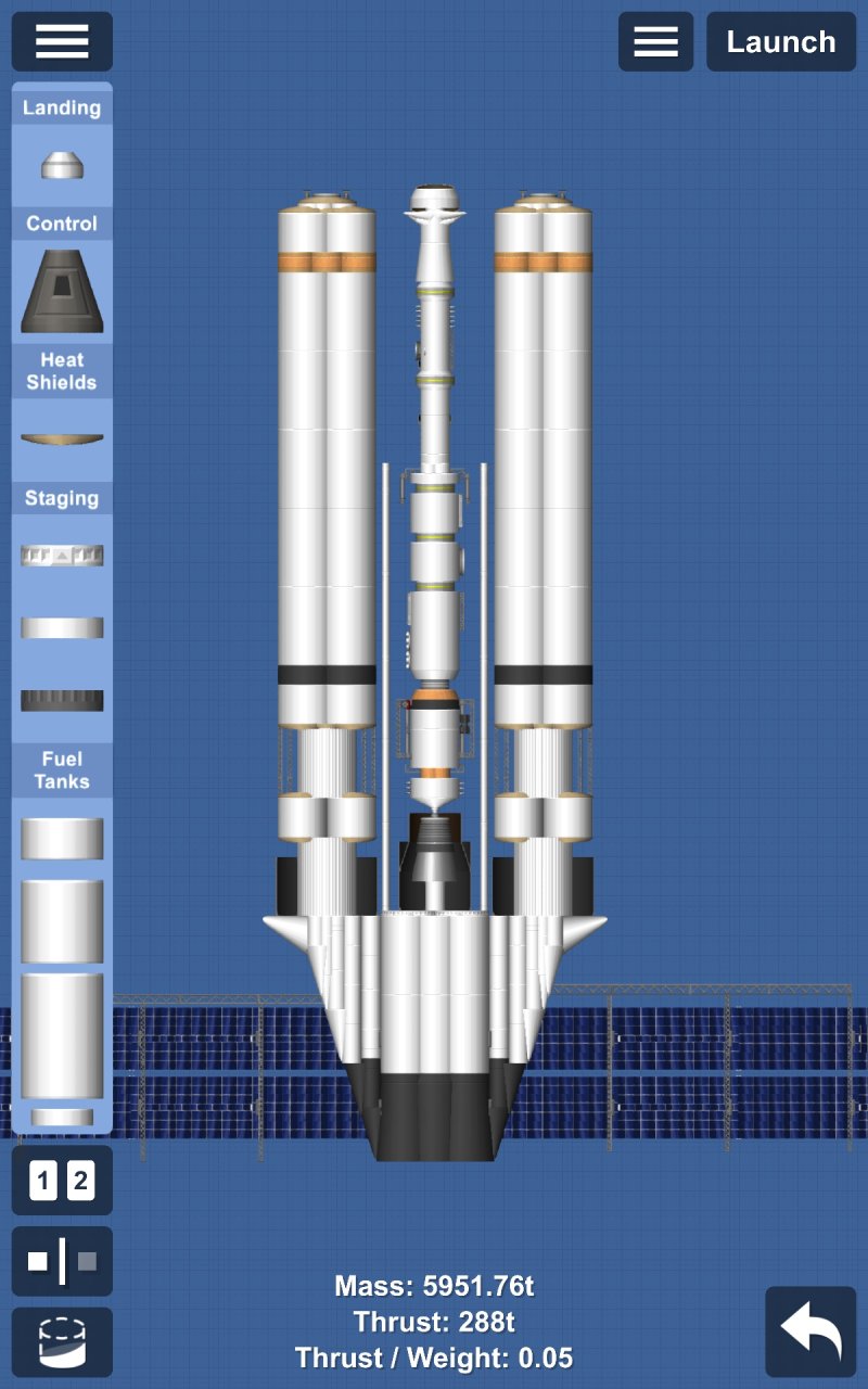 Hail mary ship Spaceflight Simulator