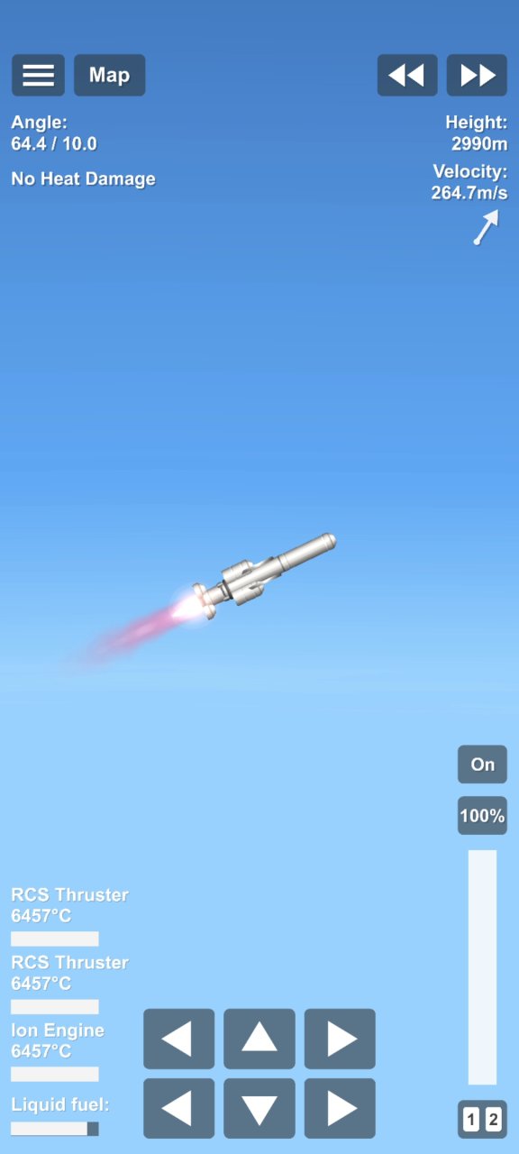 Harpoon missile Spaceflight Simulator