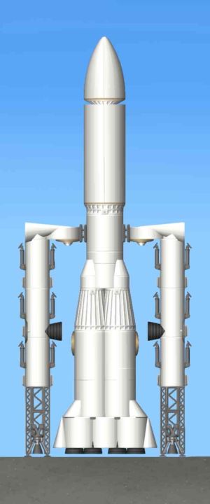 Heavy ICBM Blueprint for Spaceflight Simulator / SFS BP