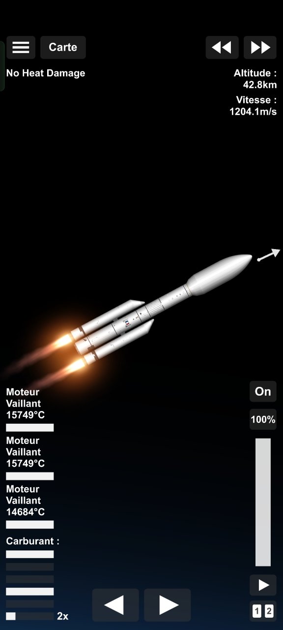 Heavy Napoleon I Blueprint for Spaceflight Simulator / SFS BP