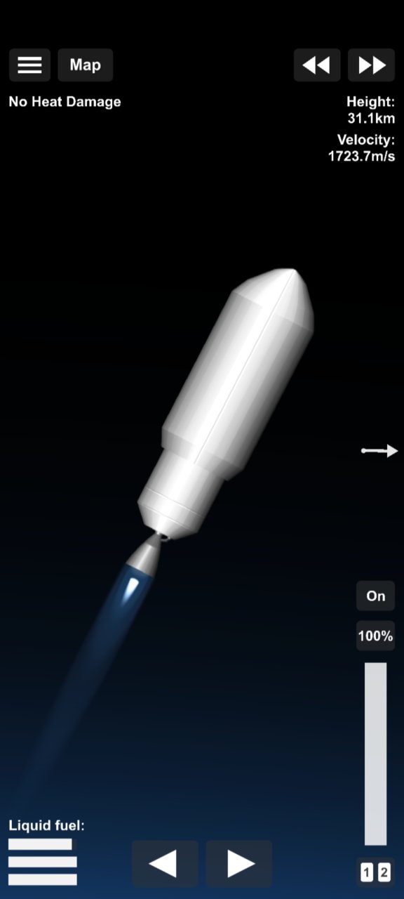Heavy rocket Spaceflight Simulator