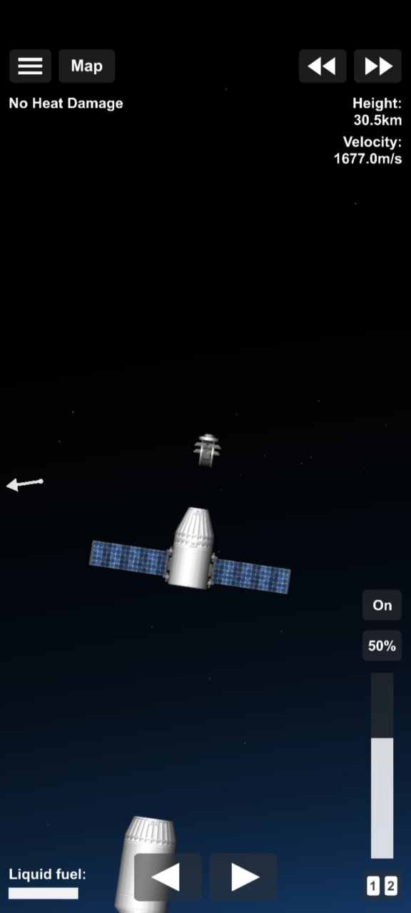 Heavy rocket Spaceflight Simulator