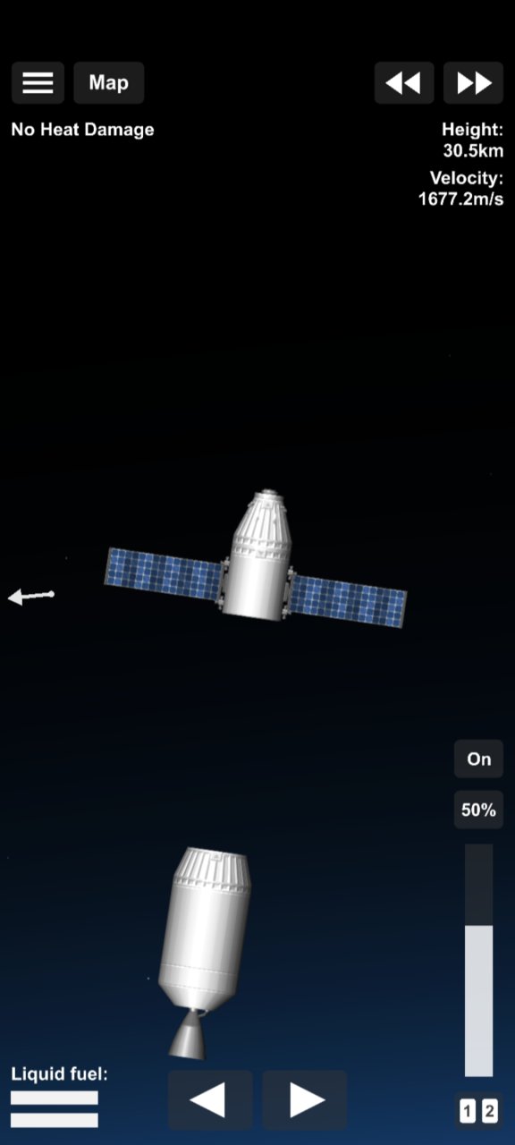 Heavy rocket Spaceflight Simulator