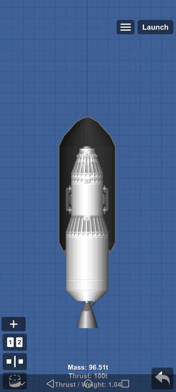 Heavy rocket Spaceflight Simulator
