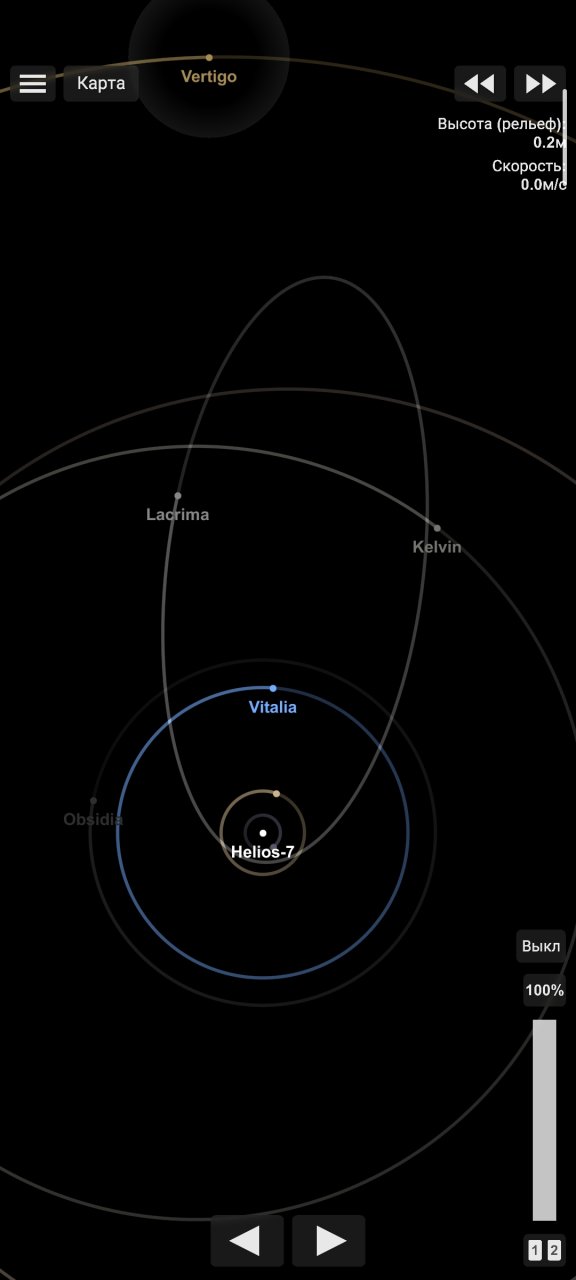 Helios-7 Solar system Spaceflight Simulator