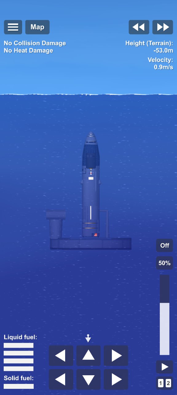 HLS Starship Spaceflight Simulator