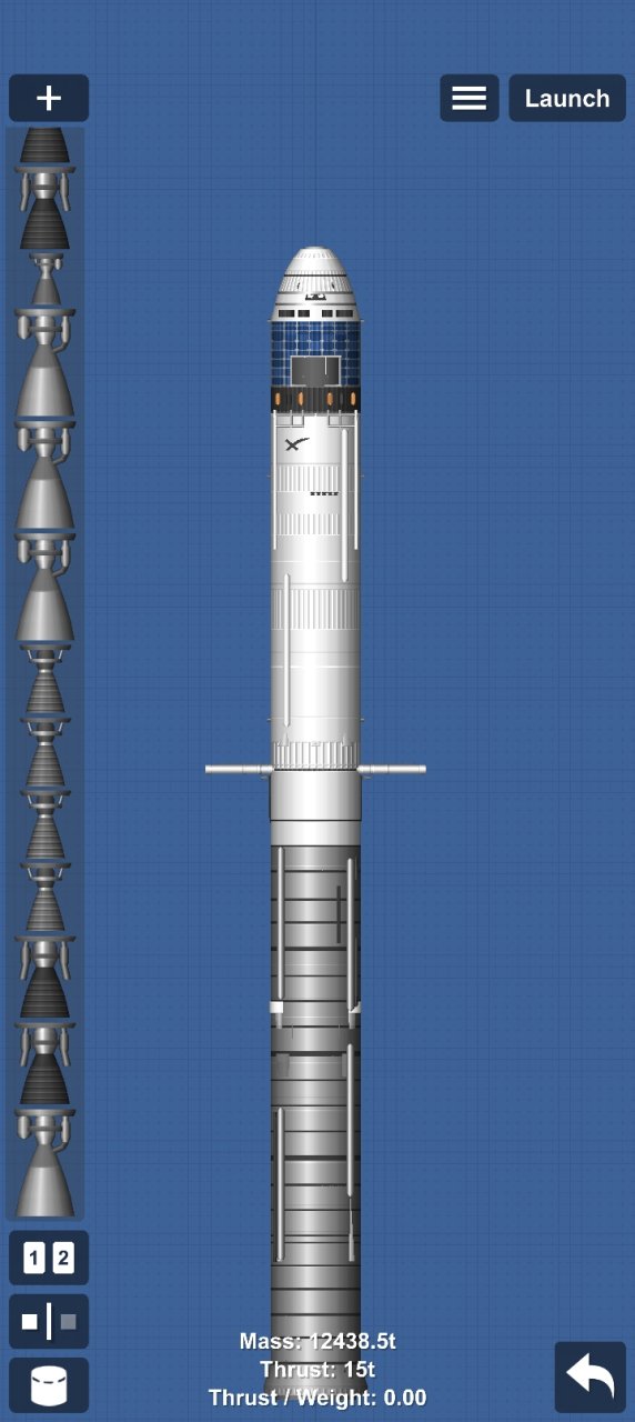 HLS STARSHIP (MOONLANDER) Spaceflight Simulator