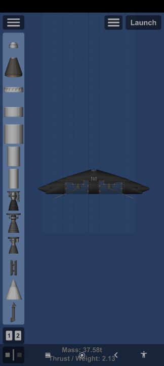 Hover craft Blueprint for Spaceflight Simulator / SFS BP