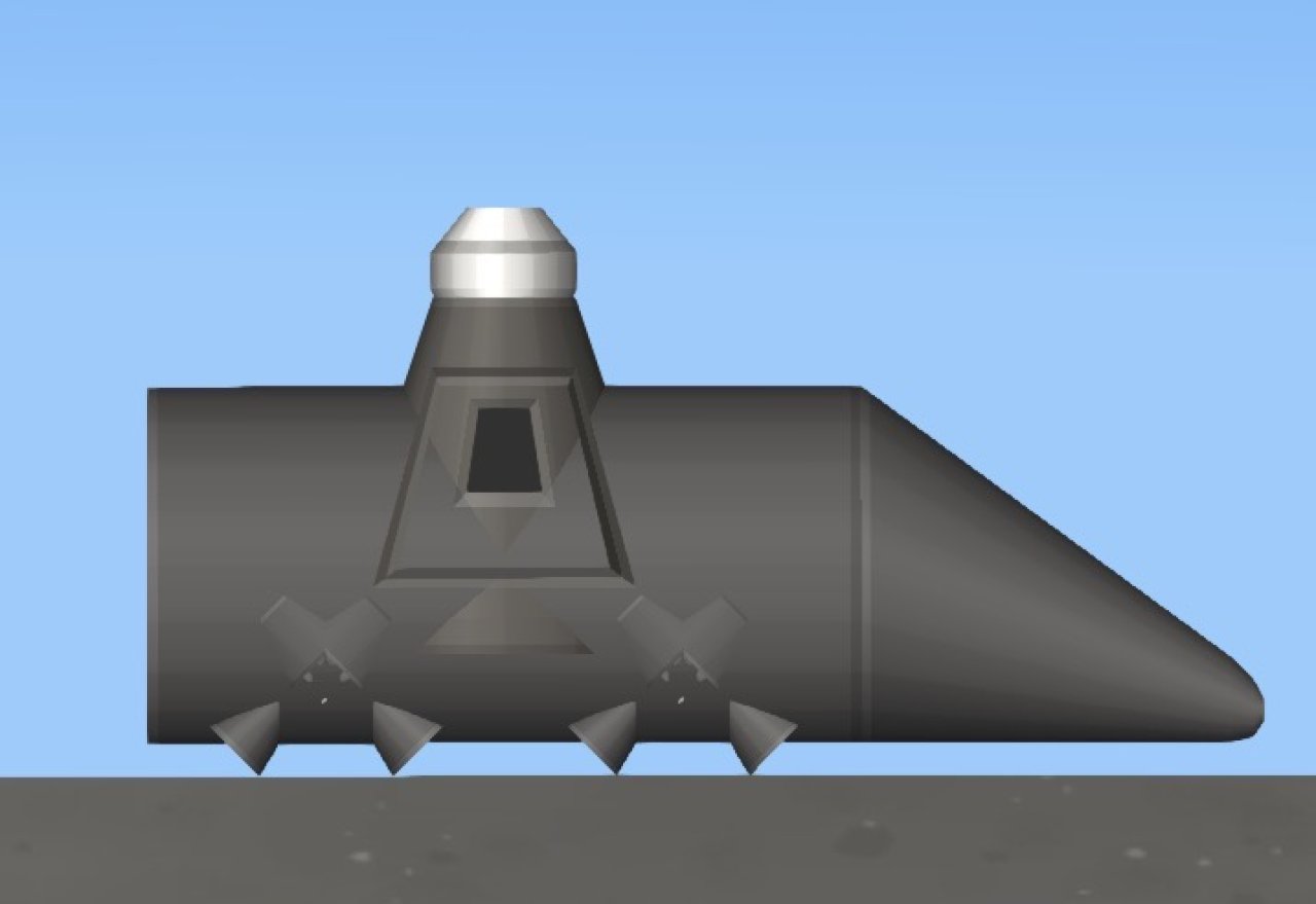Hover craft Spaceflight Simulator