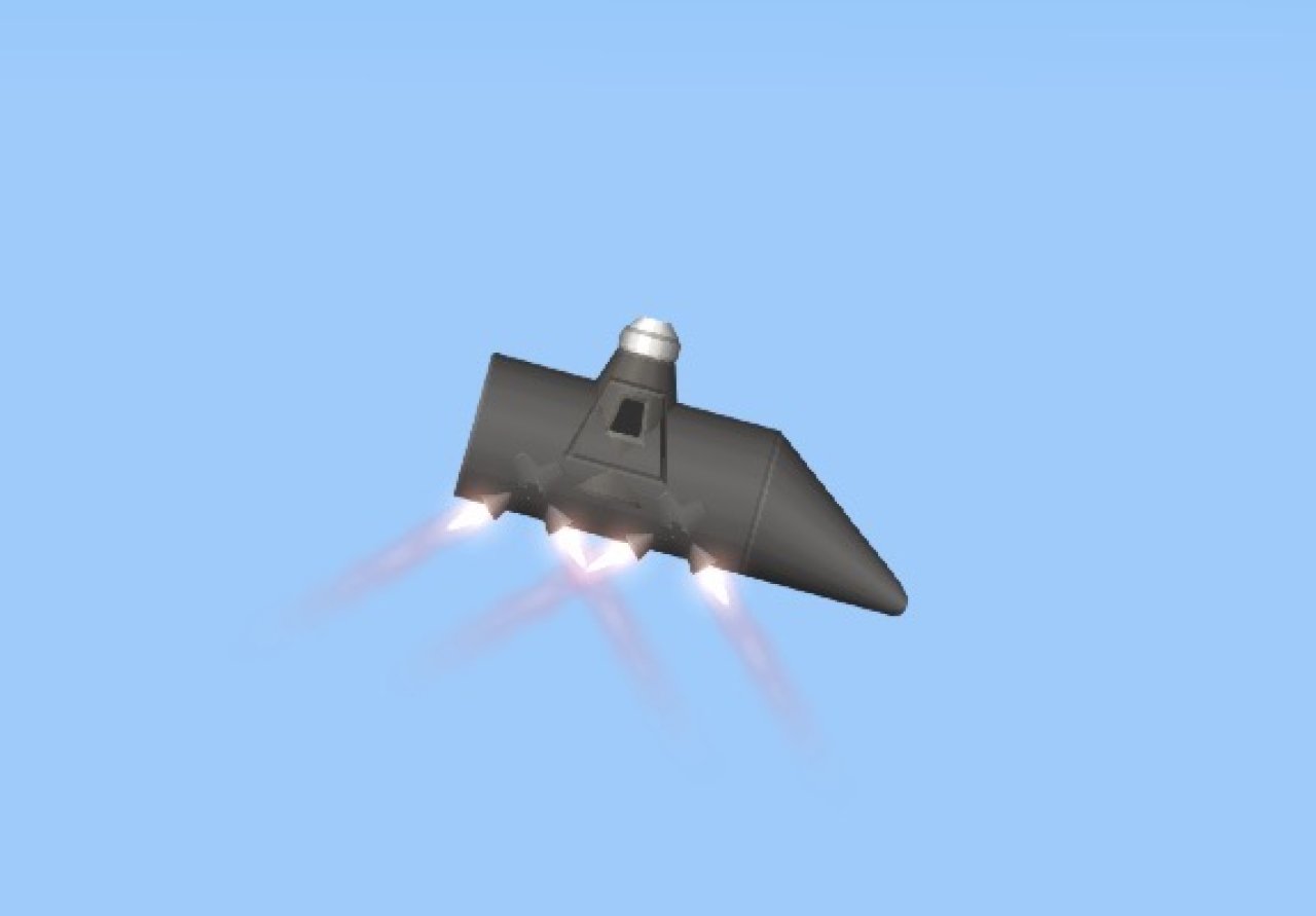 Hover craft Spaceflight Simulator