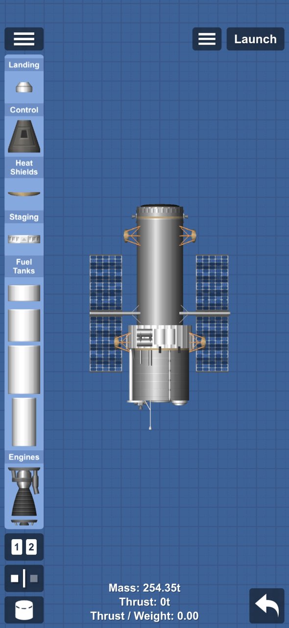 Hubble space telescope Spaceflight Simulator