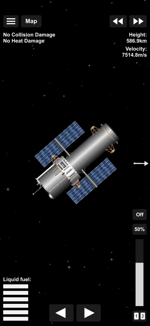 Hubble space telescope Spaceflight Simulator