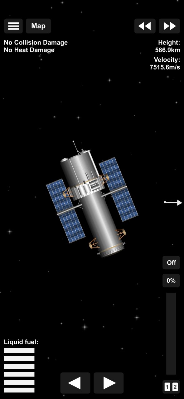 Hubble space telescope Spaceflight Simulator